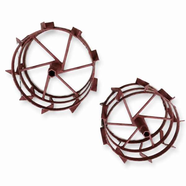 КОЛЕСА железные МБ CARVER 650-24 (390-340х180-24) шестигранник №2